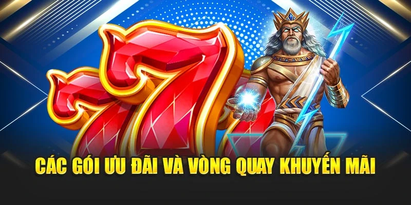 Slot Game Ăn Tiền Thật 78WIN – Giải Trí An Toàn, Thưởng Lớn 7 Các gói ưu đãi và vòng quay khuyến mãi